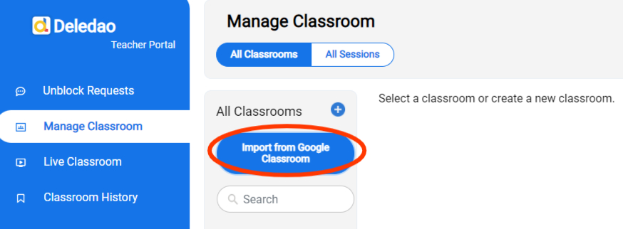 <p>If you create a custom class and then import from Google, it will overwrite your custom class(es).  Import from Google Classroom FIRST and then create any custom class(es) if desired.</p>